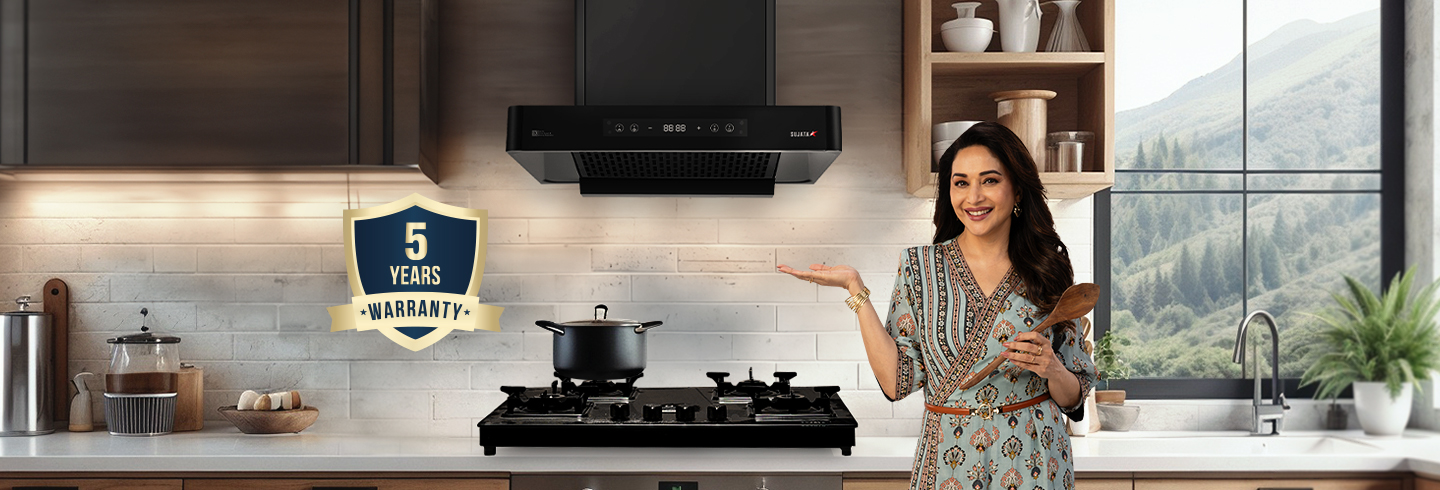 Kitchen Chimney with light | HouseofSujata