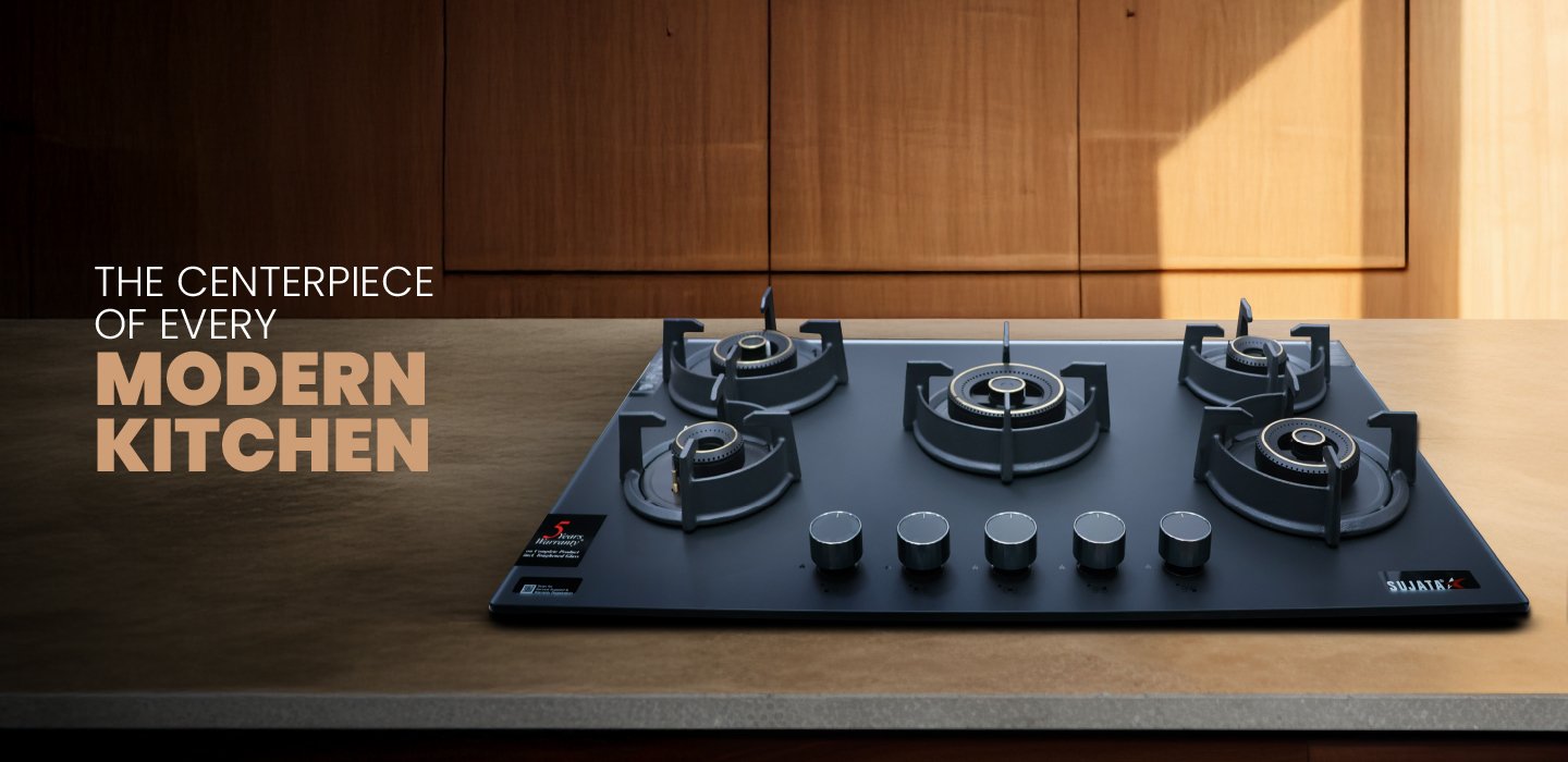 3-burner gas stove auto ignition