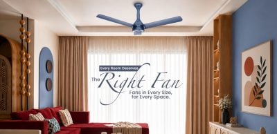 Ceiling fan Size | House of Sujata