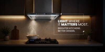 Sujata Automatic kitchen chimney | House of Sujata